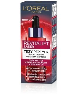 LOREAL Paris Revitalift lazerinis serumas nuo raukšlių su trimis peptidais 30 ml