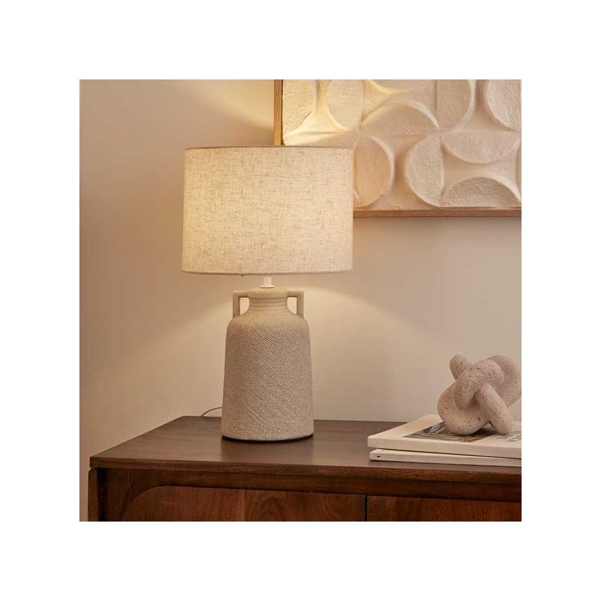 Table lamp with stone mass base GIBUS, Ø 28 x 45.5 cm – 4