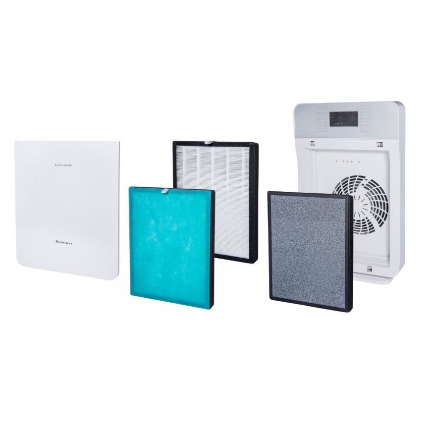Rohnson R-9450 oro valytuvas 50 m² 48 dB 50 W Pilka, Balta – 3