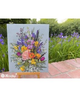 Merejka Cross Stitch Kit "Garden Awakening" 40x31 cm SK271
