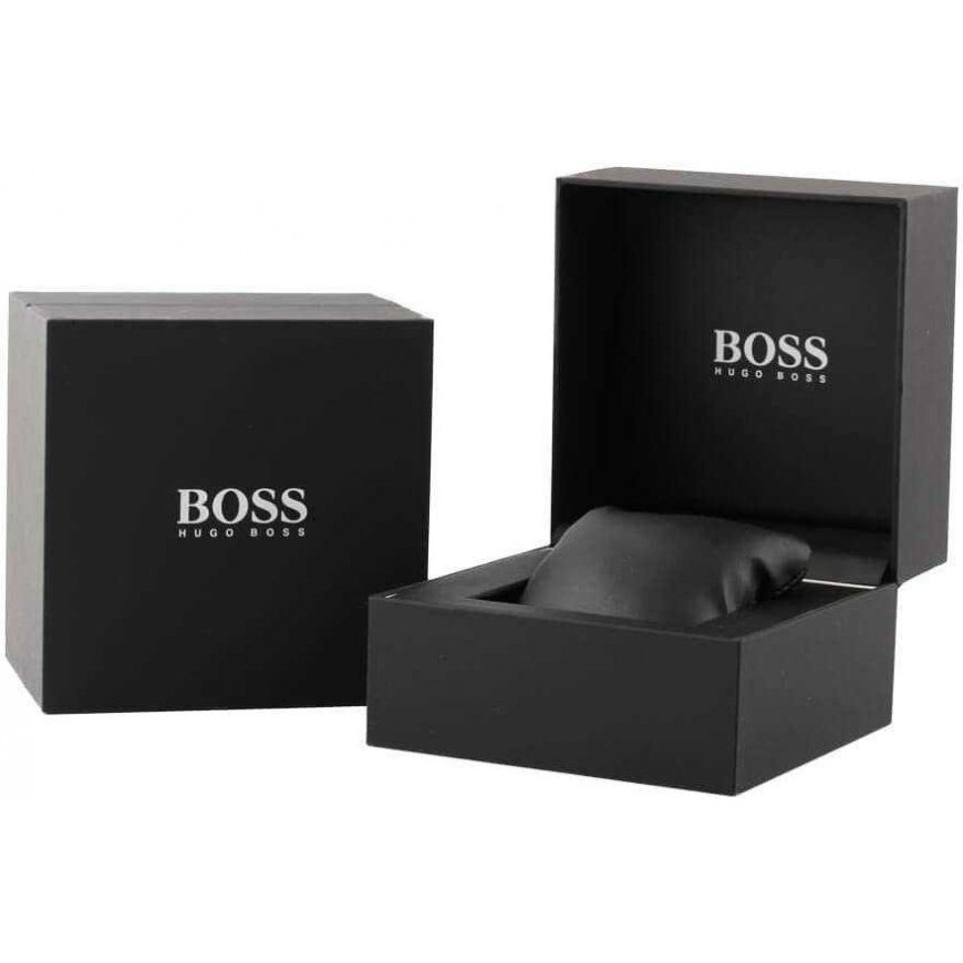 Vīriešu pulkstenis HUGO BOSS Hronogrāfs 1513178 (zh032b) + KASTE – 5