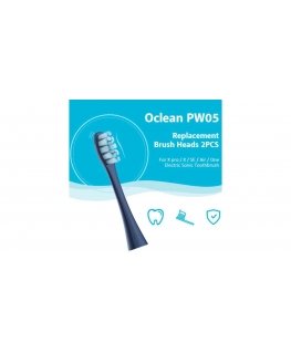 Oclean PW05 zobu birstes uzgaļi (2 gab. zili)