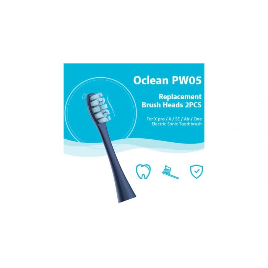 Oclean PW05 hammasharjan vaihto-osa (2 kpl sinisiä)