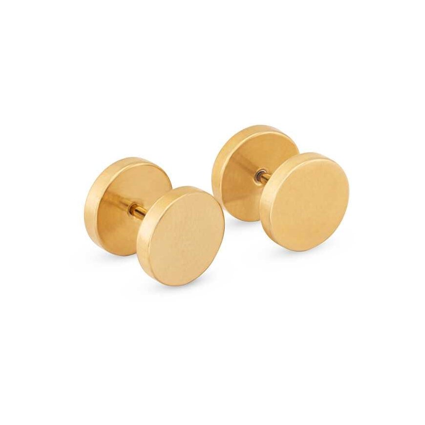 Minimalist Gold-Plated Earrings KS-148