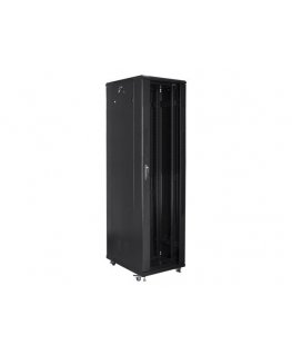 Seisev rack-kapp 19" 37U 800X800 must perforatsiooniga