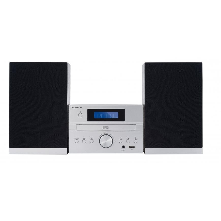 Thomson MIC122DABBT home audio system Home audio micro system 50 W Silver