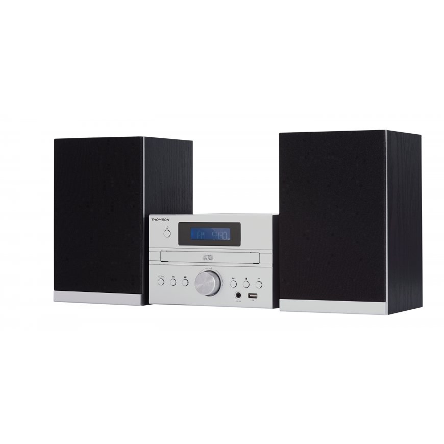 Thomson MIC122DABBT home audio system Home audio micro system 50 W Silver – 3