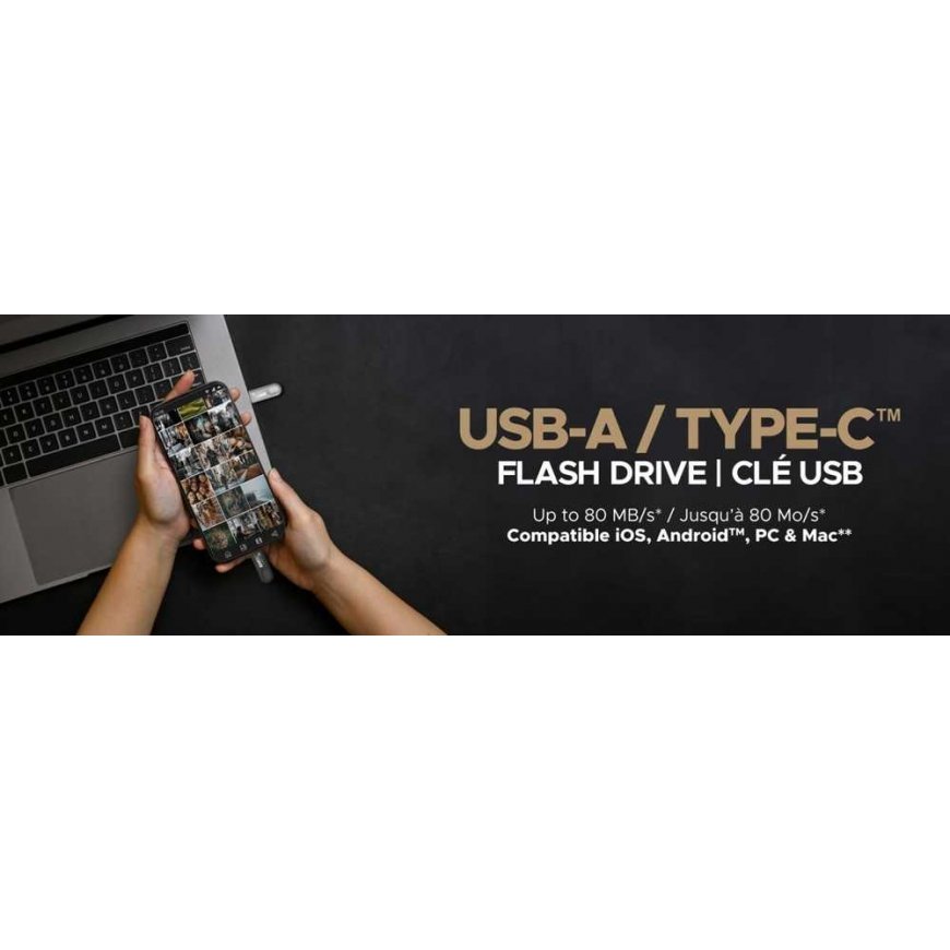 Emtec USB3.2 Type-C vienotā C28 256GB – 3
