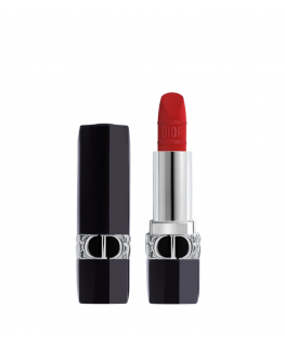 Christian Dior, Dior Rouge, satin matiniai, kreminiai lūpų dažai, Iconic Raudona, 3,5 g moterims