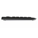 CHERRY DC 2000 klaviatuur Hiir kaasa arvatud Universaalne USB QWERTY Ameerika inglise keel Must