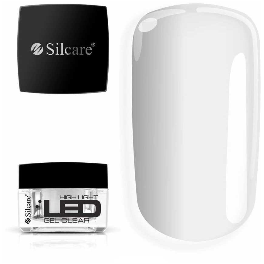 Silcare Transparent One-Phase Nail Polish "High Light LED Gel" 30 g