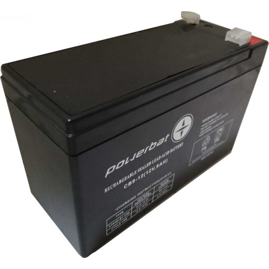 Akumulators AGM POWERBAT CB 12V 9Ah