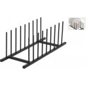 Mondex Pot lid and plate holder metal black 34.5x12.5x12 cm Mondex Pot lid and plate holder metal black 34.5x12.5x12 cm