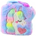 Lean Children's plush unicorn handbag with adjustable strap 24x24x9 cm Lean Children's plush unicorn handbag with adjustable strap 24x24x9 cm
