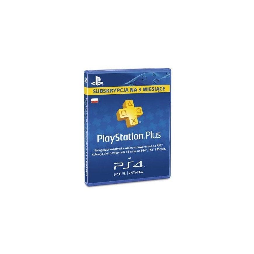 Sony Karta PlayStation Plus 90 päeva/POL