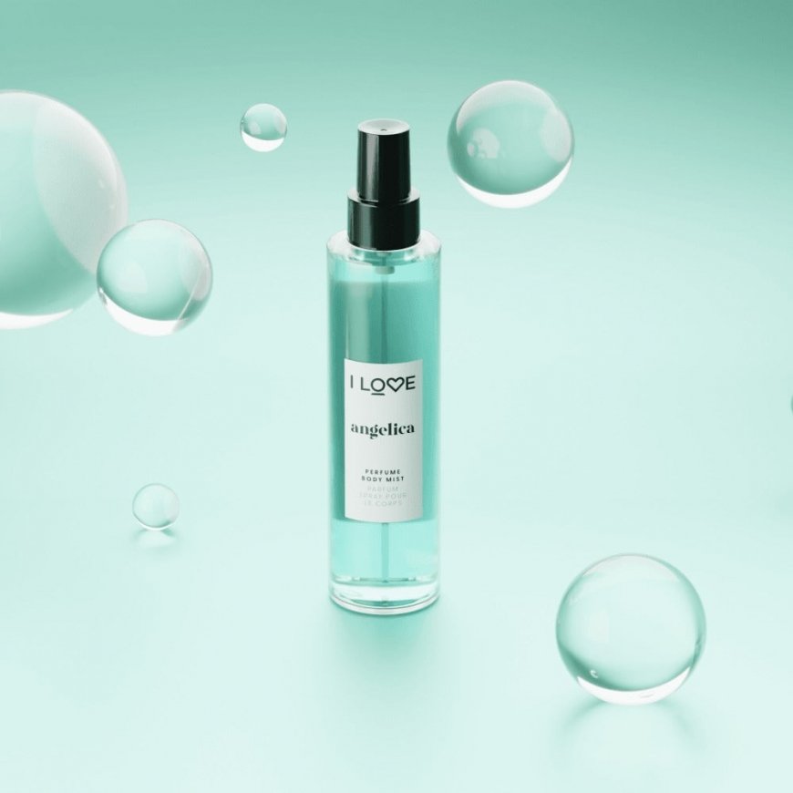 I Love, Angelica, Refreshing, Body Spray, 200 ml