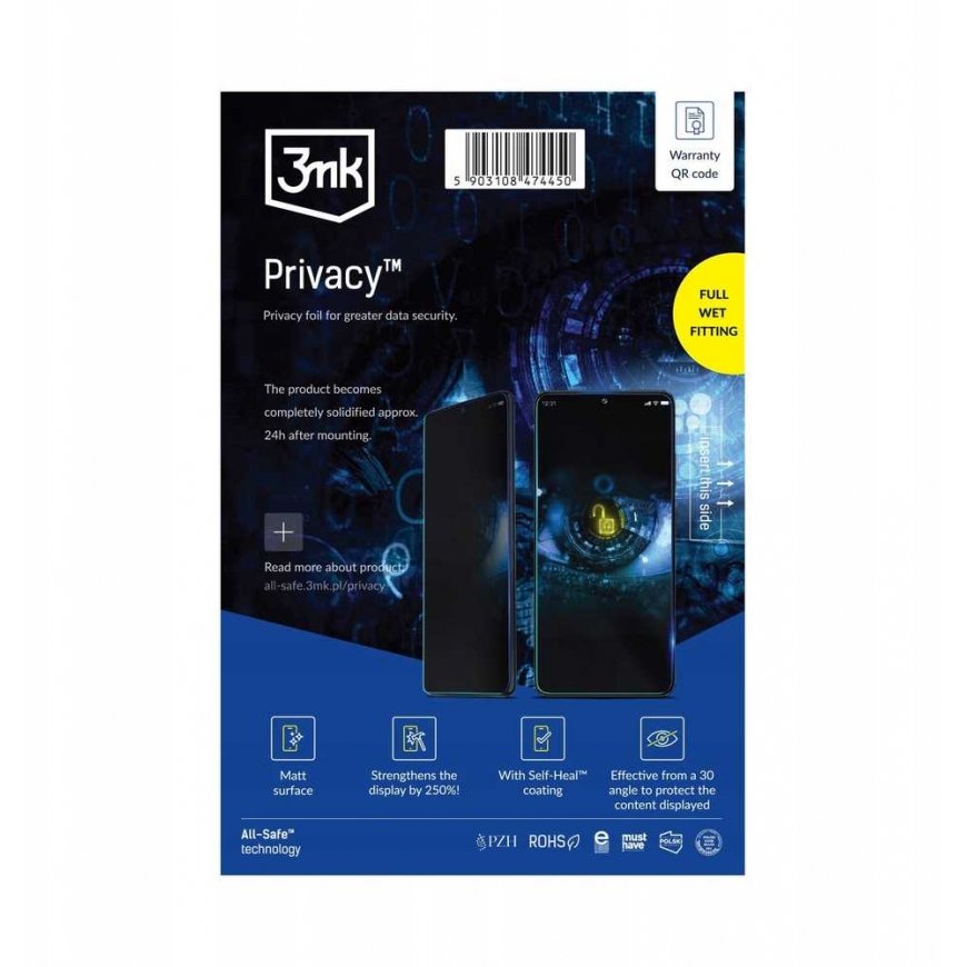 3MK Valiklis 3Mk All-Safe Privacy -
