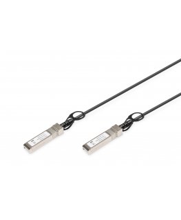 Digitus DN-81222 InfiniBand ja kiudoptilised kaablid 2 m SFP+ Must
