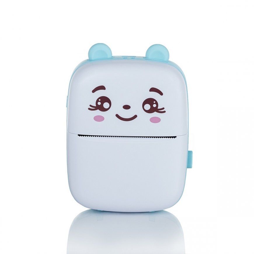 Extralink Mini thermal printer EPP-002 Blue Bluetooth, USB-C, 1200 mAh, 210 dpi