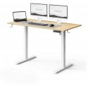 Desk SENSE7 NOJO LIGHT Light Brown-White 120 cm x 60 cm Desk SENSE7 NOJO LIGHT Light Brown-White 120 cm x 60 cm