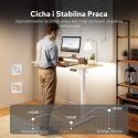 Biurko SENSE7 NOJO LIGHT Gaiši brūns-balts 120 cm x 60 cm Biurko SENSE7 NOJO LIGHT Gaiši brūns-balts 120 cm x 60 cm