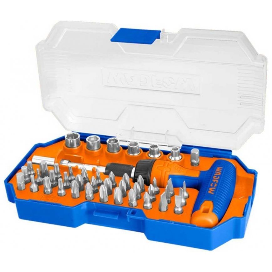 Wadfow T-Shaped Screwdriver Set 45pcs