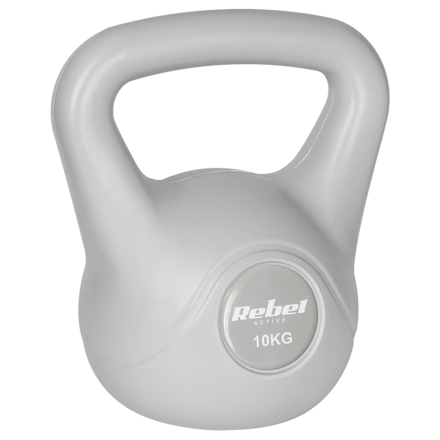 Kettlebell bituminoos 10 kg pall REBEL ACTIVE