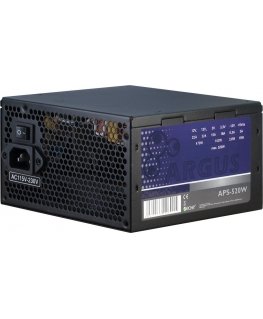 Inter-Tech Argus APS maitinimo blokas 520 W 20+4 pin ATX ATX Juoda