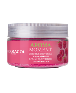 Aroma Moment Wild Raspberry Delicious Body Scrub - Enchanting Body