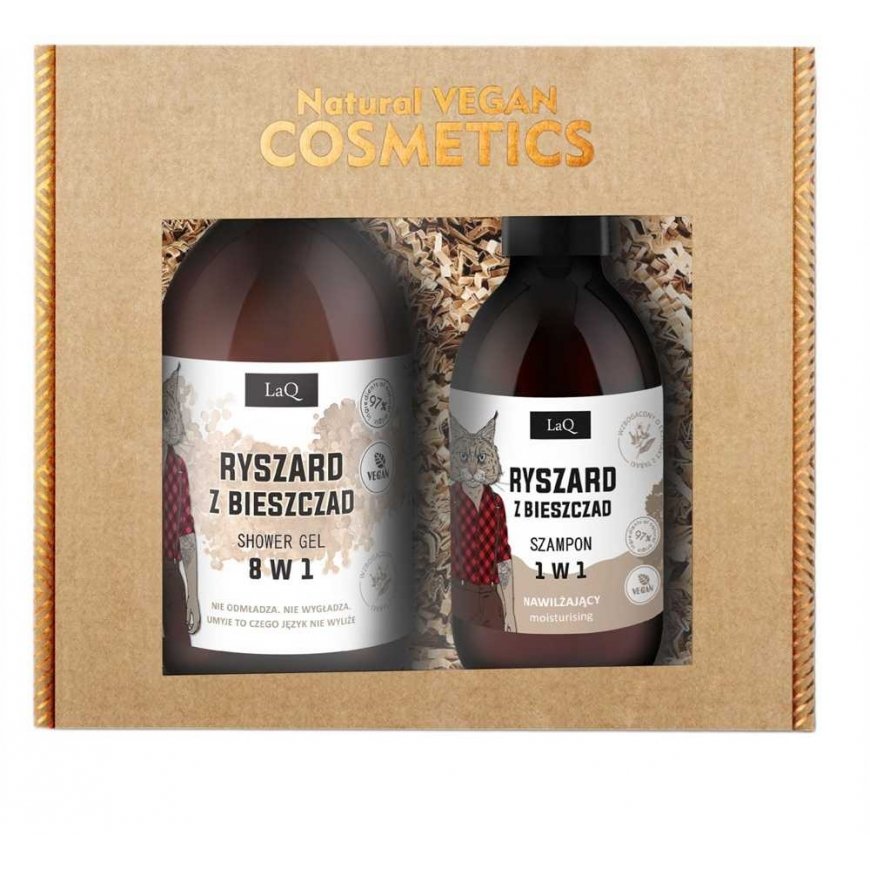 LaQ Ryszard iš Bieszczady dušo želė 500ml + šampūnas 300ml