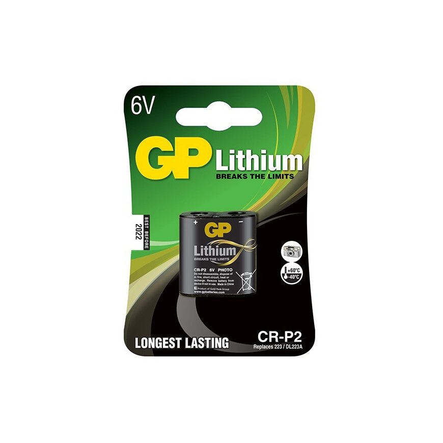 GP Batteries CR-P2 Litijs