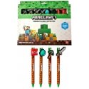 Puckator Minecraft -sarja 8 värillistä pyyhittävää kynää Puckator Minecraft -sarja 8 värillistä pyyhittävää kynää