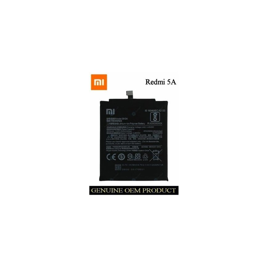 BN34 Xiaomi Originali Baterija 3000mAh (Serviso Paketas) – 2