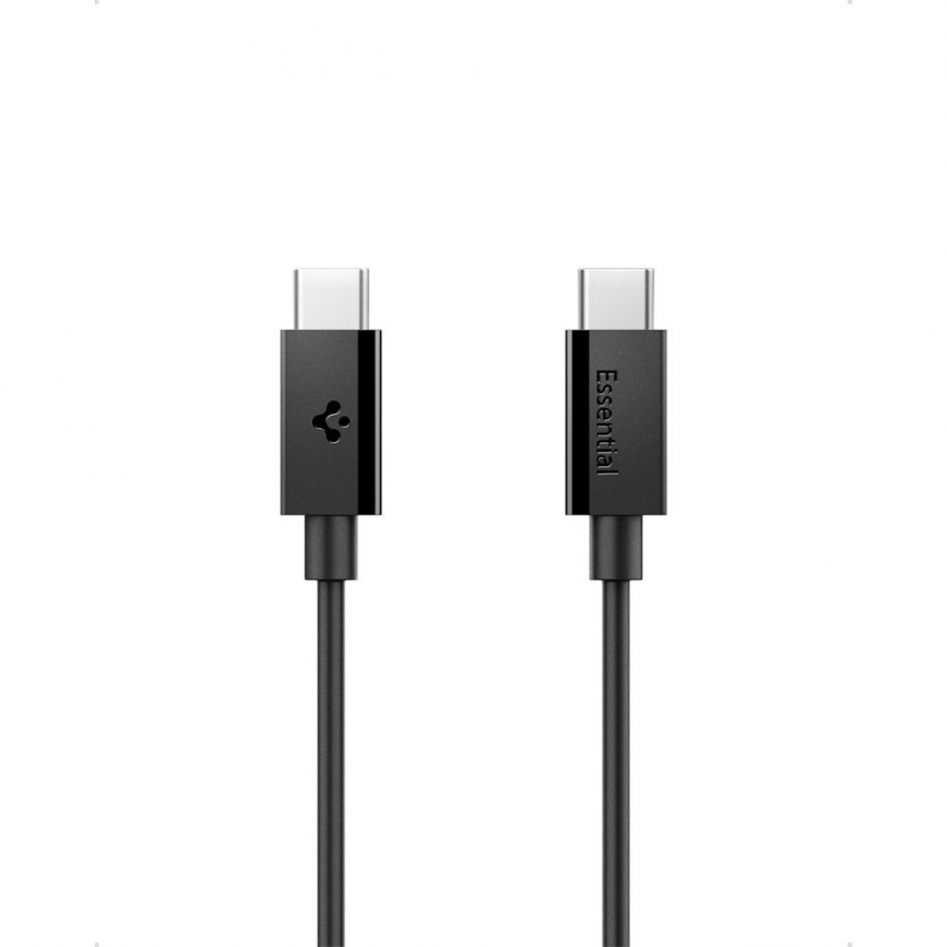 SPIGEN EB6010CC ESSENTIAL TYPE-C КАБЕЛЬ 60W 100CM Черный