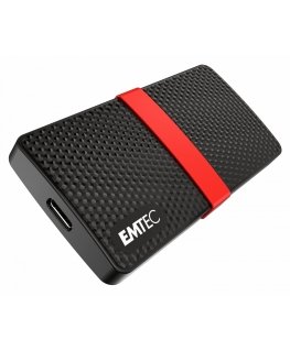 Emtec X200 128 GB USB Type-C 3.2 Gen 1 (3.1 Gen 1) Черный, Красный