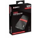 Emtec X200 128 GB USB Type-C 3.2 Gen 1 (3.1 Gen 1) musta, Punainen Emtec X200 128 GB USB Type-C 3.2 Gen 1 (3.1 Gen 1) musta, Punainen