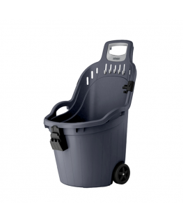 Stefanplast Karutis Helpy rati 50L 59.5x53x88.5cm pelēks