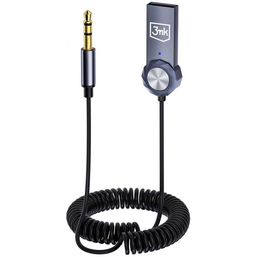 Беспроводной аудио адаптер 3MK Audio Bluetooth адаптер Jack 3.5mm 2в1 – 5