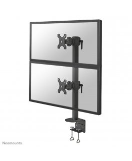 Neomounts FPMA-D960DVBLACKPLUS monitoriaus laikiklis arba stovas 124,5 cm (49") Stalas Juoda