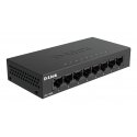 D-Link DGS-108GL Hallitsematon Gigabit Ethernet (10/100/1000) musta D-Link DGS-108GL Hallitsematon Gigabit Ethernet (10/100/1000) musta