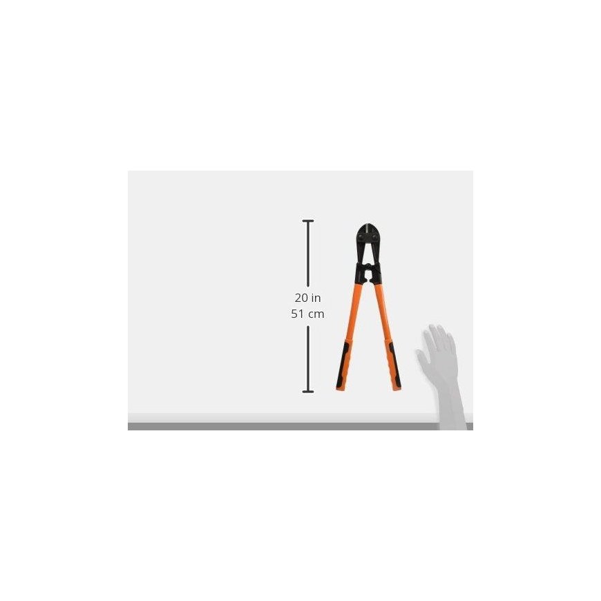 Wire scissors max Ø 9.5mm, 45.7cm Truper® – 3