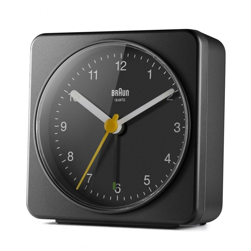 Braun BC03B Kvarcinis žadintuvas Juoda – 3