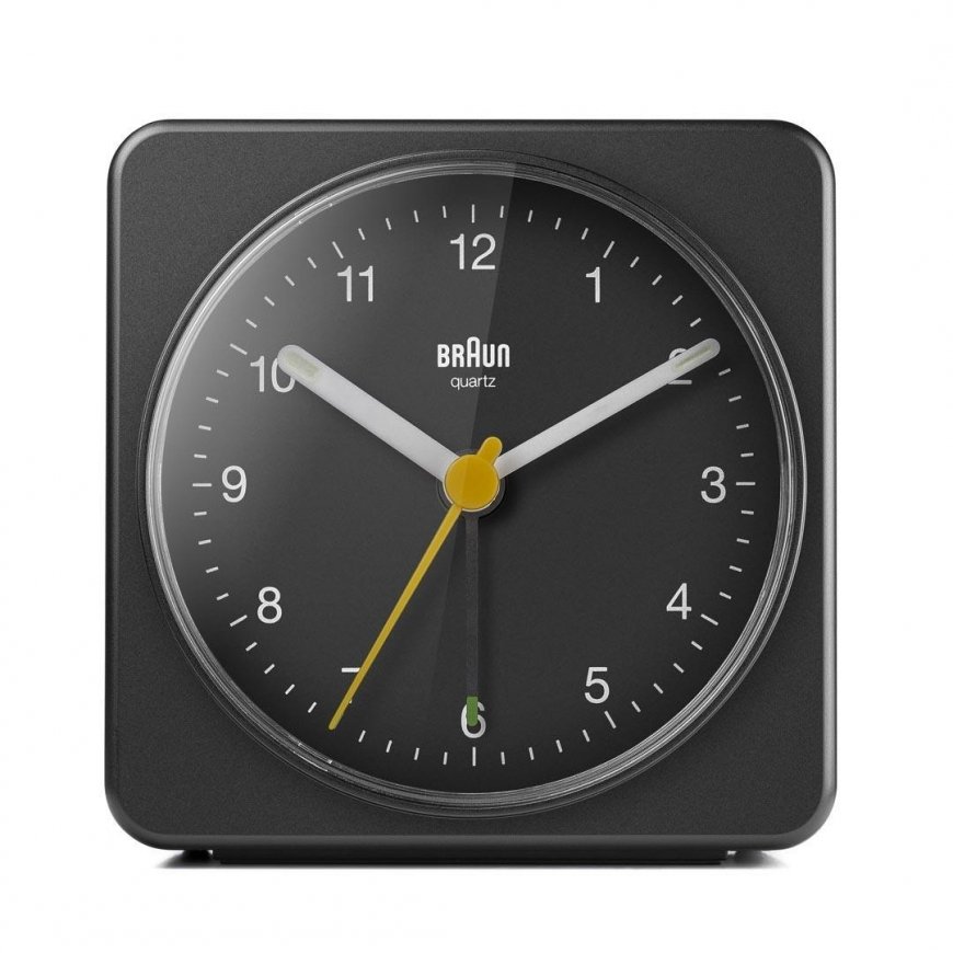 Braun BC03B Кварцевый будильник Черный – 4
