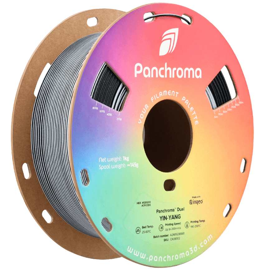 Polymaker Panchroma Dual Special PLA 1.75mm 1kg - Yin-Yang – 2