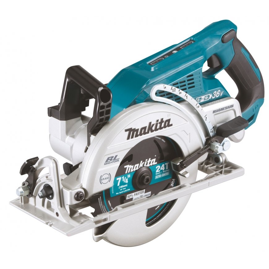Makita DRS780Z Nešiojamasis diskinis pjūklas 18,5 cm Juoda, Mėlyna 5100 RPM