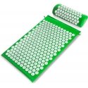 Riposo Reach Massage Acupressure Mat with Pillow MM-001 green Riposo Reach Massage Acupressure Mat with Pillow MM-001 green