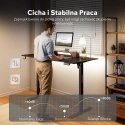 SENSE7 NOJO LIGHT Desk Black 140 cm x 70 cm SENSE7 NOJO LIGHT Desk Black 140 cm x 70 cm