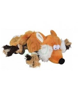 Trixie Fox Toy with Rope 34 cm 35919
