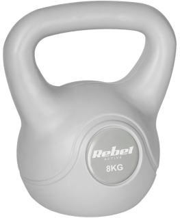 8 kg bituumi kettlebell pall REBEL ACTIVE