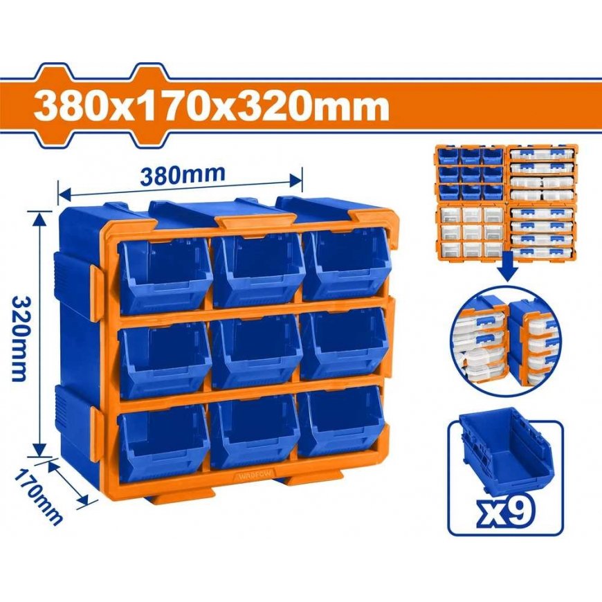 Wadfow modulinė saugojimo bokštas 380x155x320mm – 2